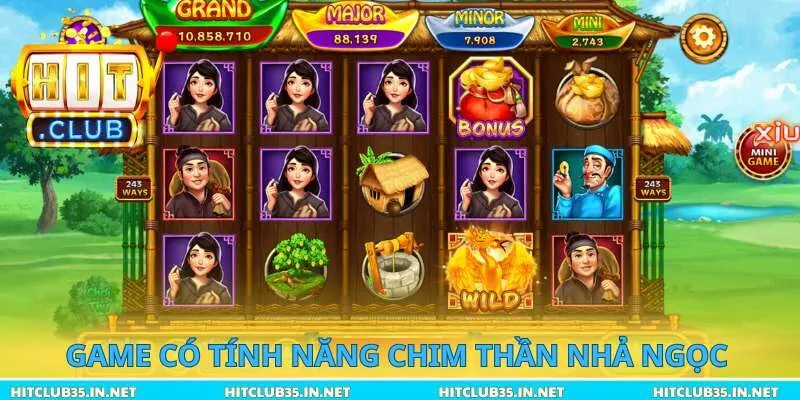 Game có tính năng chim thần nhả ngọc cực hot