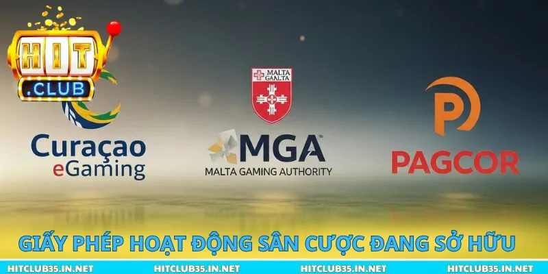 Giấy phép hoạt động sân cược đang sở hữu