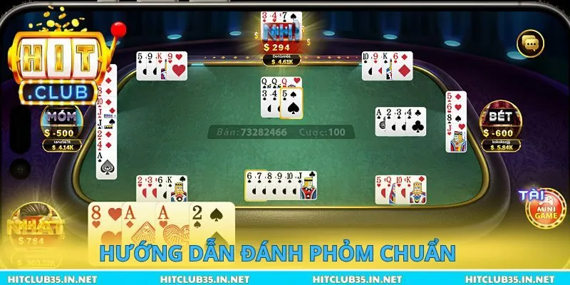 Hướng dẫn đánh phỏm chuẩn