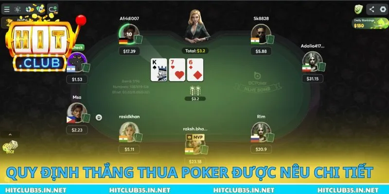 Quy định thắng thua được cổng game nêu chi tiết