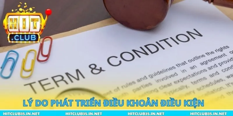 Lý do phát triển chính sách điều khoản điều kiện